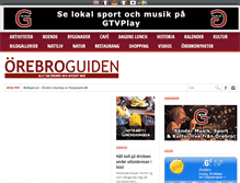 Tablet Screenshot of orebroguiden.com
